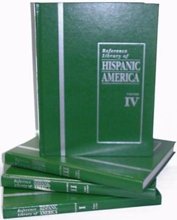 Beispielbild fr Reference Library of Hispanic America (4 Volume Set) zum Verkauf von Wonder Book