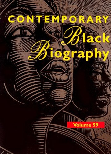 9780787679316: Contemporary Black Biography: Profiles from the International Black Community (Contemporary Black Biography, 59)