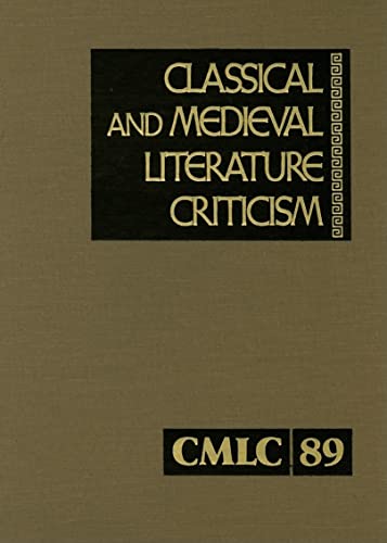 Stock image for Classical and Medieval Literature Criticism for sale by Booksavers of MD