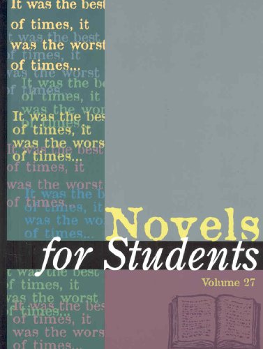 Beispielbild fr Novels for Students: Presenting Analysis, Context and Criticism on Commonly Studied Novels (Novels for Students, 27) zum Verkauf von HPB-Red