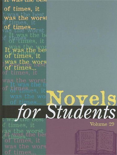 Beispielbild fr Novels for Students: Presenting Analysis, Context and Criticism on Commonly Studied Novels zum Verkauf von ThriftBooks-Atlanta