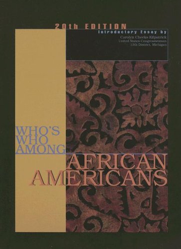Stock image for Who's Who Among African Americans for sale by Solomon's Mine Books