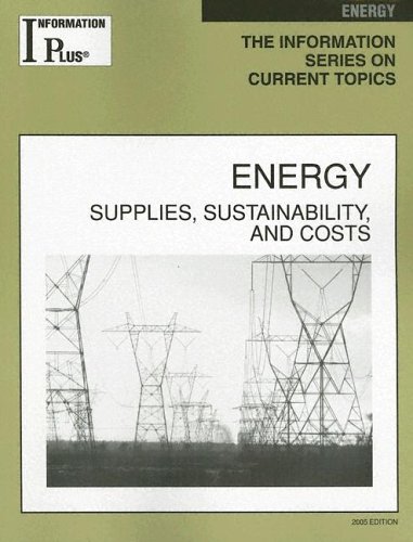 Stock image for Energy: Supplies, Sustainability, And Costs (Information Plus Reference Series) for sale by Buyback Express