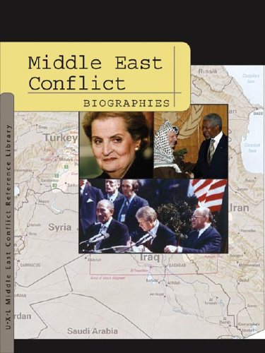 9780787694579: Middle East Conflict: Biographies (Middle East Conflict Reference Library)