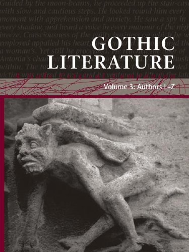 Beispielbild fr Gothic Literature: A Gale Critical Companion (3 Volumes) zum Verkauf von PsychoBabel & Skoob Books