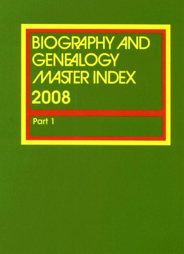 Biography and Genealogy Master Index: Supplement (9780787694975) by Thomson Gale