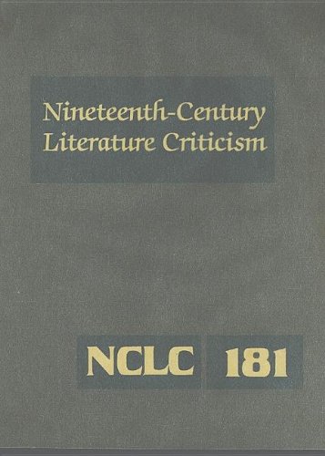 Nineteenth Century Literature Criticism 181 (9780787698522) by Darrow, Kathy; Whitaker, Russel