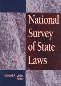 Beispielbild fr National Survey of State Laws zum Verkauf von Better World Books