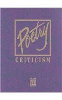 Poetry Criticism (Poetry Criticism, 83) (9780787698805) by Lee, Michelle