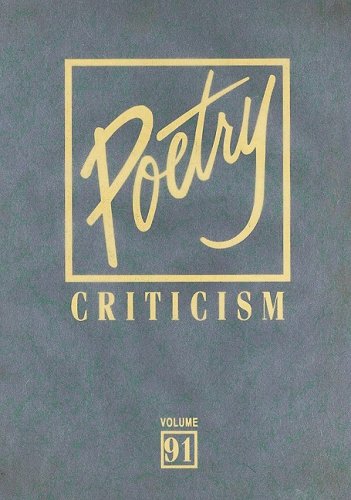 Stock image for Poetry Crit for sale by Better World Books