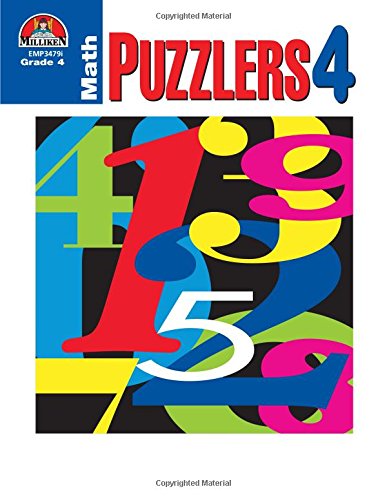 Stock image for Math Puzzlers Grade 4 for sale by Better World Books