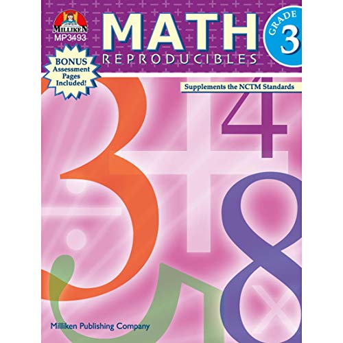 Stock image for Math Reproducibles - Grade 3 for sale by Half Price Books Inc.