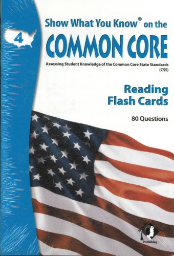 9780787707569: SWYK on the Common Core Reading Flash Cards, Grade 4