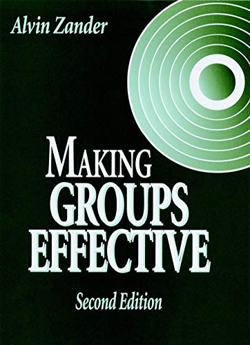 Stock image for Making Groups Effective for sale by Blackwell's