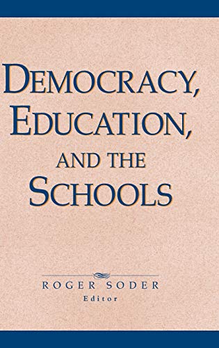 Stock image for Democracy, Education, and the Schools for sale by Better World Books