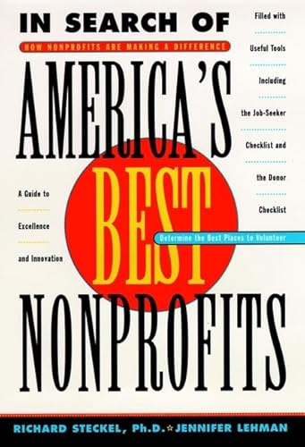 Stock image for In Search of America's Best Nonprofits for sale by HPB-Red