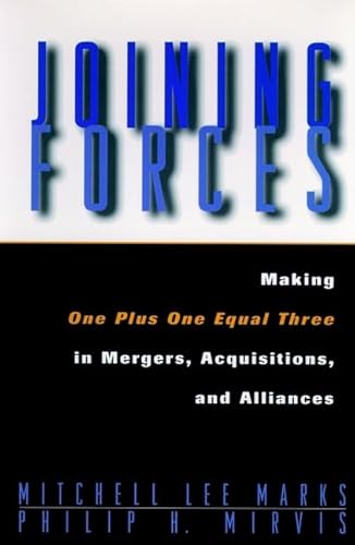 Stock image for Joining Forces Mergers Acquis Alliances (Jossey Bass Business Management Series) for sale by Front Cover Books