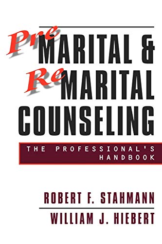 Beispielbild fr Premarital & Remarital Counseling: the Professional's Handbook zum Verkauf von SecondSale