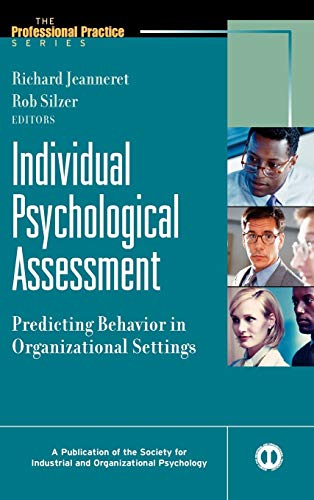 Beispielbild fr Individual Psychological Assessment: Predicting Behavior in Organizational Settings zum Verkauf von SecondSale