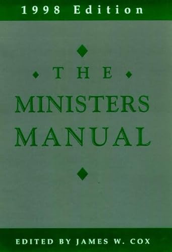 Beispielbild fr The Ministers Manual, 1988 zum Verkauf von Better World Books