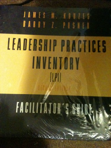 9780787909734: Leadership Practices Inventory (LPI): Includes Scoring Software 3.5, Self/Observer, and Workbook (The Leadership Practices Inventory)