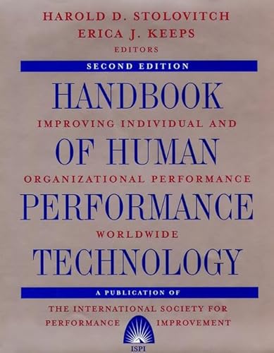 9780787911089: Handbook of Human Performance Technology: Improving Individual and Organizational Performance Worldwide