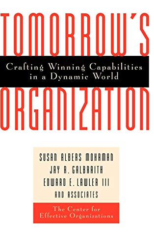 9780787940041: Tomorrows Organization: Crafting Winning Capabilities in a Dynamic World (Jossey Bass Business & Management Series)