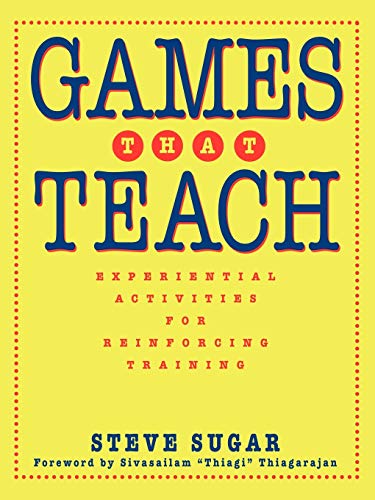 Beispielbild fr Games That Teach : Experiential Activities for Reinforcing Training zum Verkauf von Better World Books