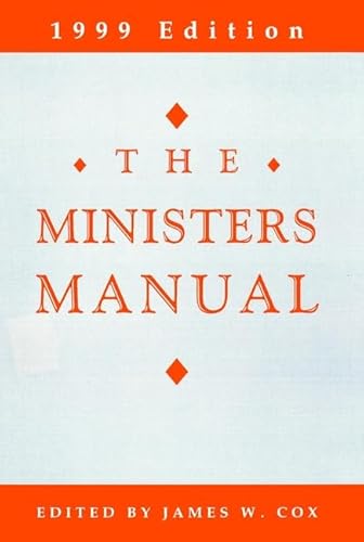 Beispielbild fr The Minister's Manual zum Verkauf von Books From California