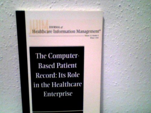 9780787942458: Computer Based Patient Record V12 4
