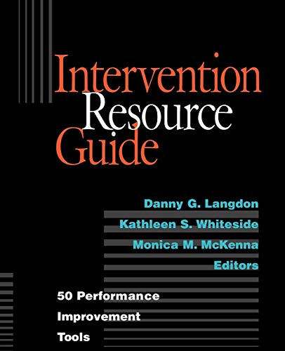 Beispielbild fr Intervention Resource Guide: 50 Performance Improvement Tools zum Verkauf von Riverow Bookshop