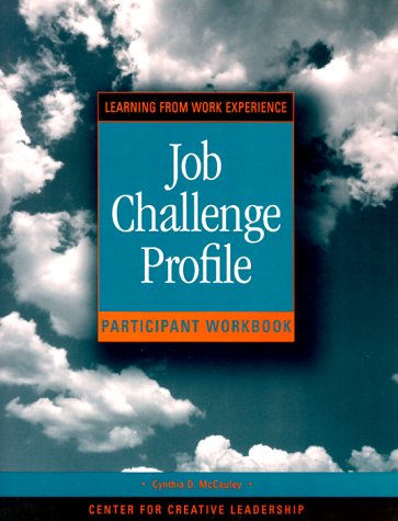 Beispielbild fr Job Challenge Profile: Participant's Workbook zum Verkauf von Ergodebooks