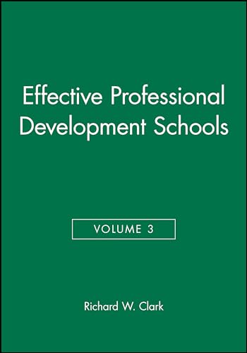 Imagen de archivo de Effective Professional Dvlpmnt School: Agenda for Education in a Democracy: Vol 3 a la venta por Chiron Media