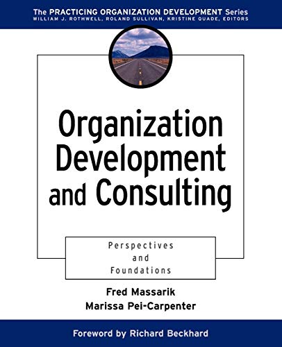 Beispielbild fr Organization Development and Consulting: Perspectives and Foundations zum Verkauf von TranceWorks