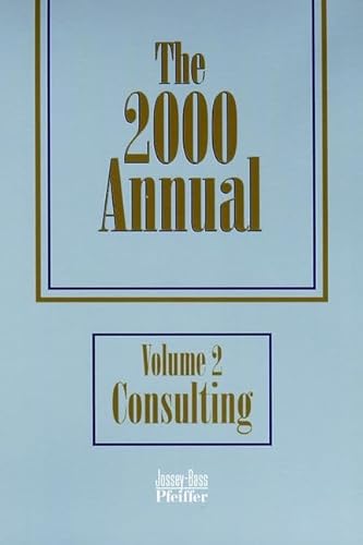 The 2000 Annual: Consulting (vol 2) (9780787947132) by Jossey-Bass Pfeiffer; Biech, Elaine