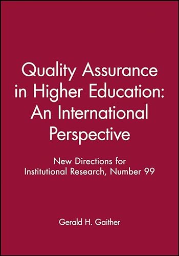 Beispielbild fr Quality Assurance in Higher Education : An International Perspective zum Verkauf von Better World Books