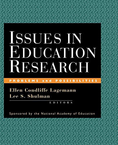 Beispielbild fr Issues in Education Research zum Verkauf von Blackwell's