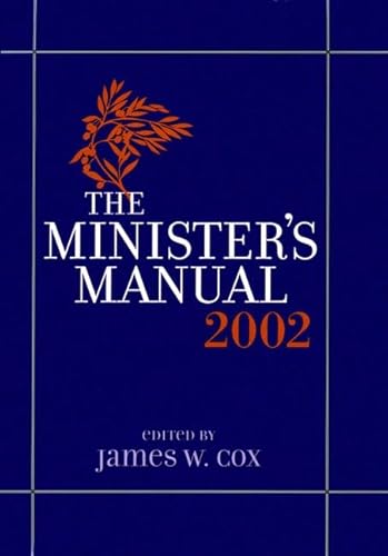 Beispielbild fr The Minister's Manual 2002 zum Verkauf von Better World Books