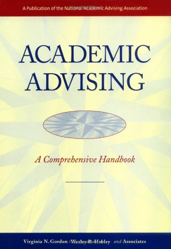 Stock image for Academic Advising: A Comprehensive Handbook (The Jossey-Bass Higher and Adult Education Series) for sale by SecondSale