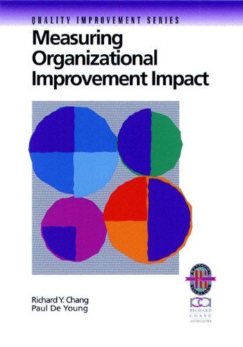 Beispielbild fr Measuring Organizational Improvement Impact zum Verkauf von Ammareal