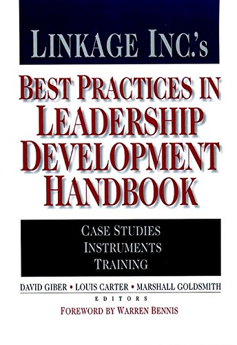9780787952372: Linkage Inc.'s Best Practices in Leadership Development Handbook (A Jossey Bass title)