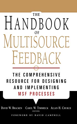 Imagen de archivo de The Handbook of Multisource Feedback a la venta por SecondSale