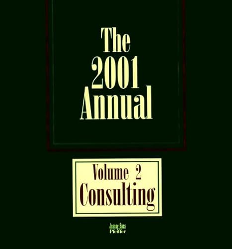 Stock image for The 2001 Annuals: Developing Human Resources, Volume 2 (Consulting) for sale by SecondSale