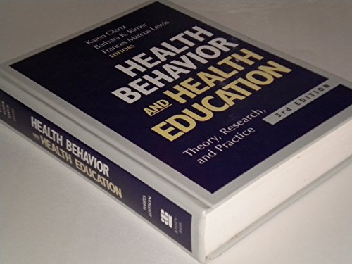 Imagen de archivo de Health Behavior and Health Education: Theory, Research, and Practice a la venta por SecondSale