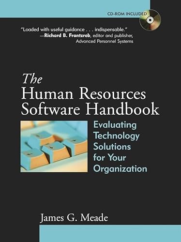 Stock image for The Human Resources Software Handbook: Evaluating Technology Solutions for Your Organization for sale by Ergodebooks