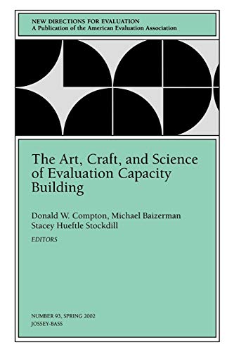 Beispielbild fr The Art, Craft, and Science of Evaluation Capacity Building: New Directions for Evaluation (J-B PE Single Issue (Program) Evaluation) zum Verkauf von Ergodebooks