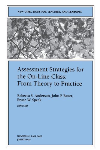9780787963439: Assessment Strategies for the On-line Class: From Theory to Practice: New Directions for Teaching and Learning (J-B TL Single Issue Teaching and Learning)