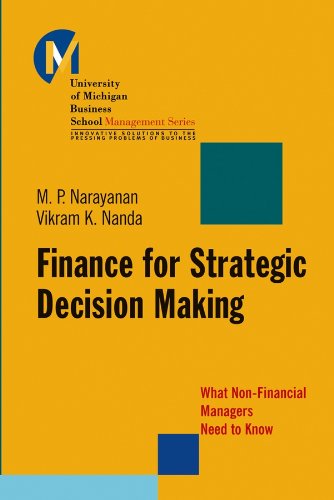 Beispielbild fr Finance for Strategic Decision-Making : What Non-Financial Managers Need to Know zum Verkauf von Better World Books