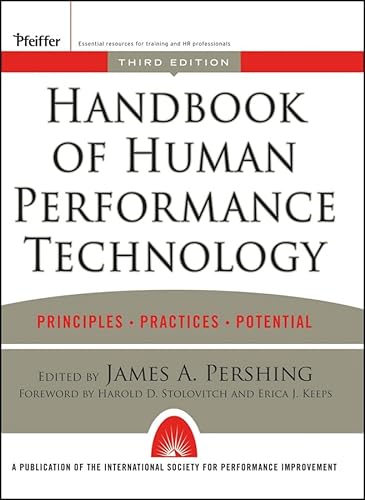 Imagen de archivo de Handbook of Human Performance Technology, 3rd Edition a la venta por Goodwill Books