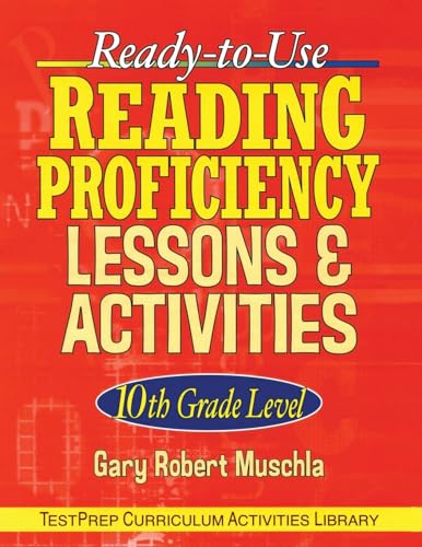 Stock image for Ready to Use Reading/Prof. Lessons 10th Gr: 10th Grade (J-B Ed: Test Prep) for sale by Chiron Media